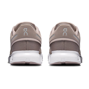 On Men's Cloud 6 Fog / White - achilles heel