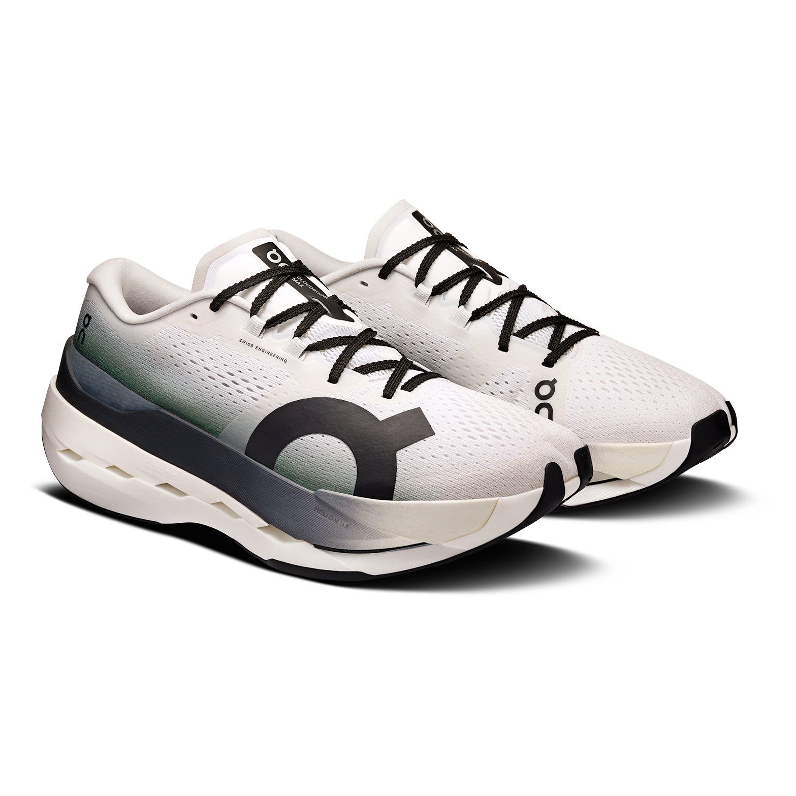 Men's Cloudboom Max White / Black - Achilles Heel