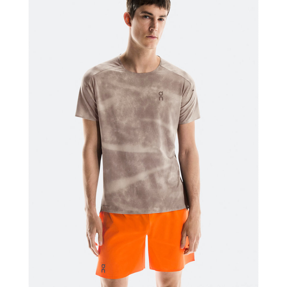 On Men's Performance 7 Inch Shorts Flame - achilles heel