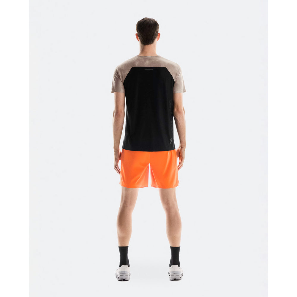 On Men's Performance 7 Inch Shorts Flame - achilles heel