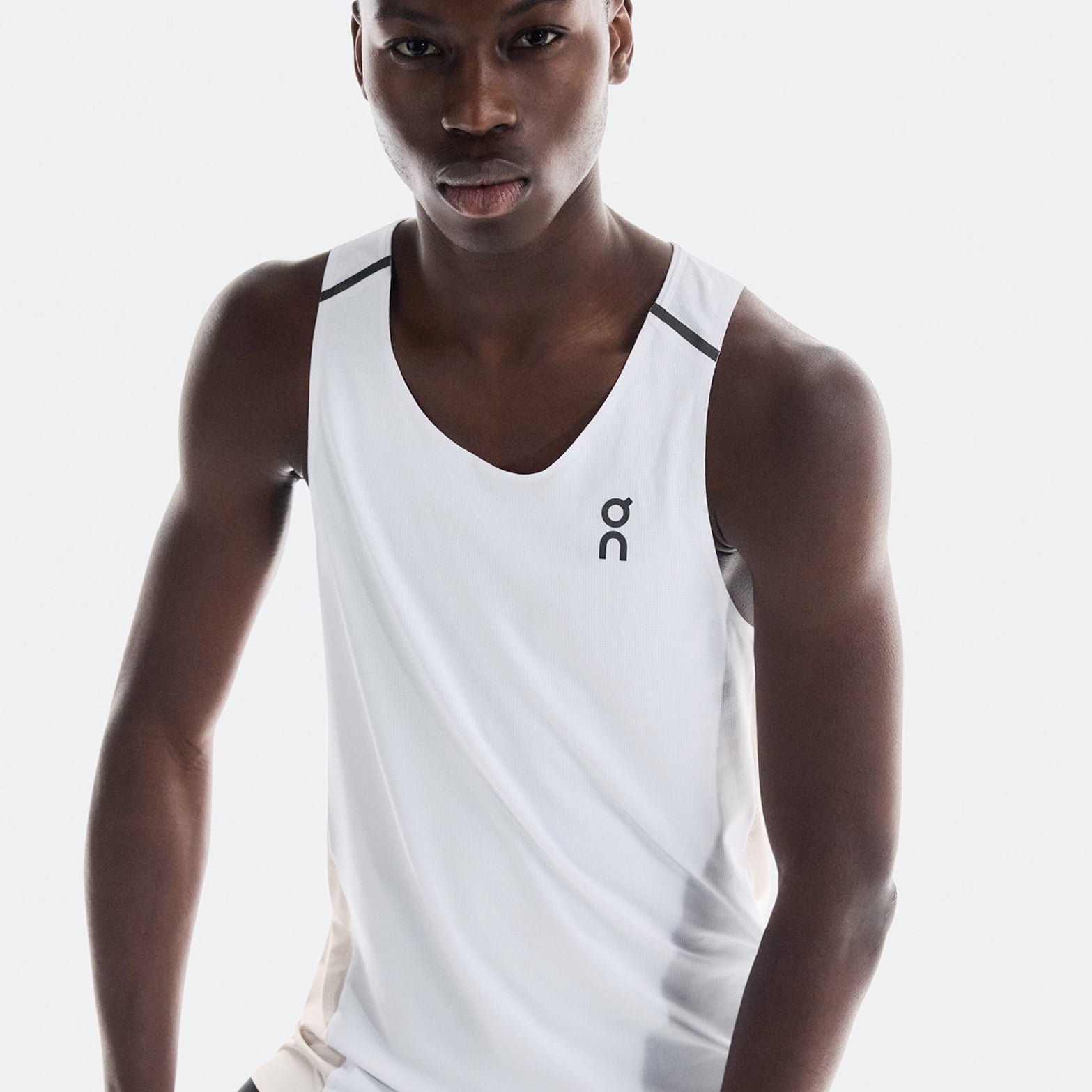 Men's Performance Tank White / Silver - Achilles Heel