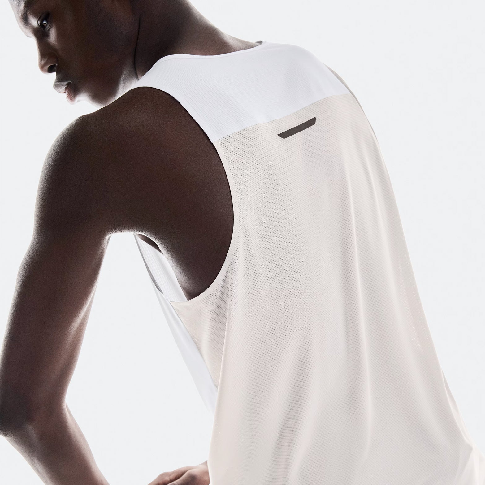 Men's Performance Tank White / Silver - Achilles Heel