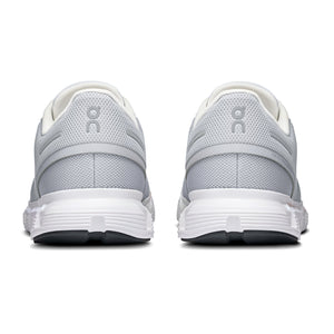 On Women's Cloud 6 Glacier / White - achilles heel