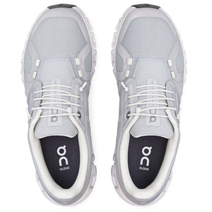 On Women's Cloud 6 Glacier / White - achilles heel
