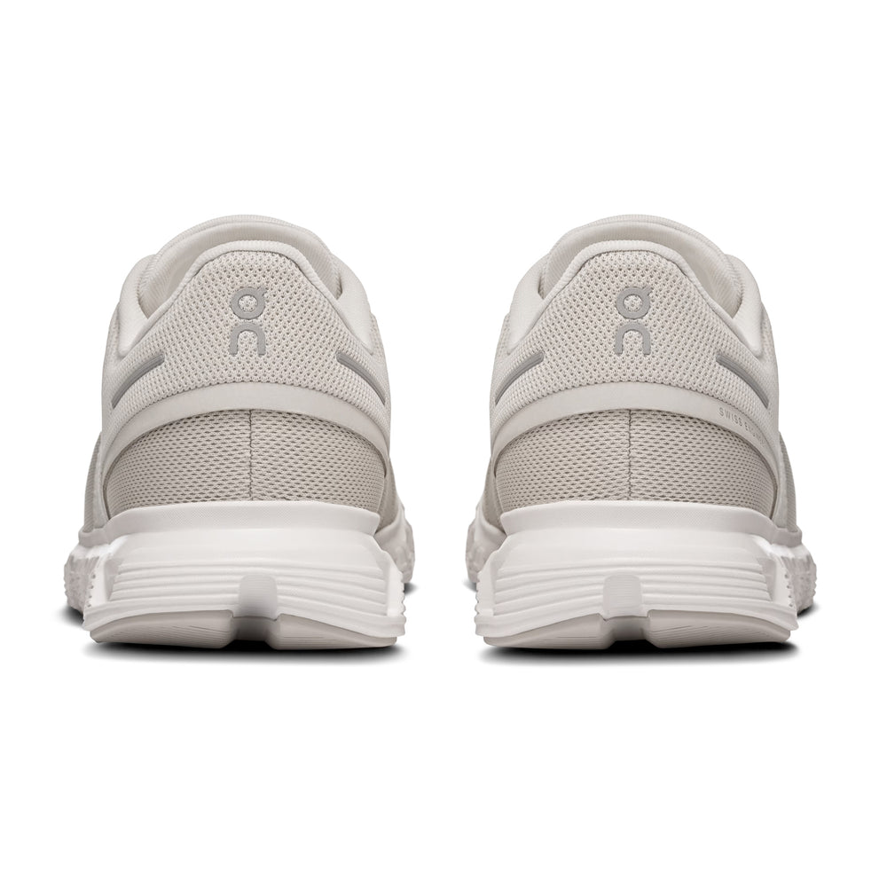 On Women's Cloud 6 Pearl / White - achilles heel