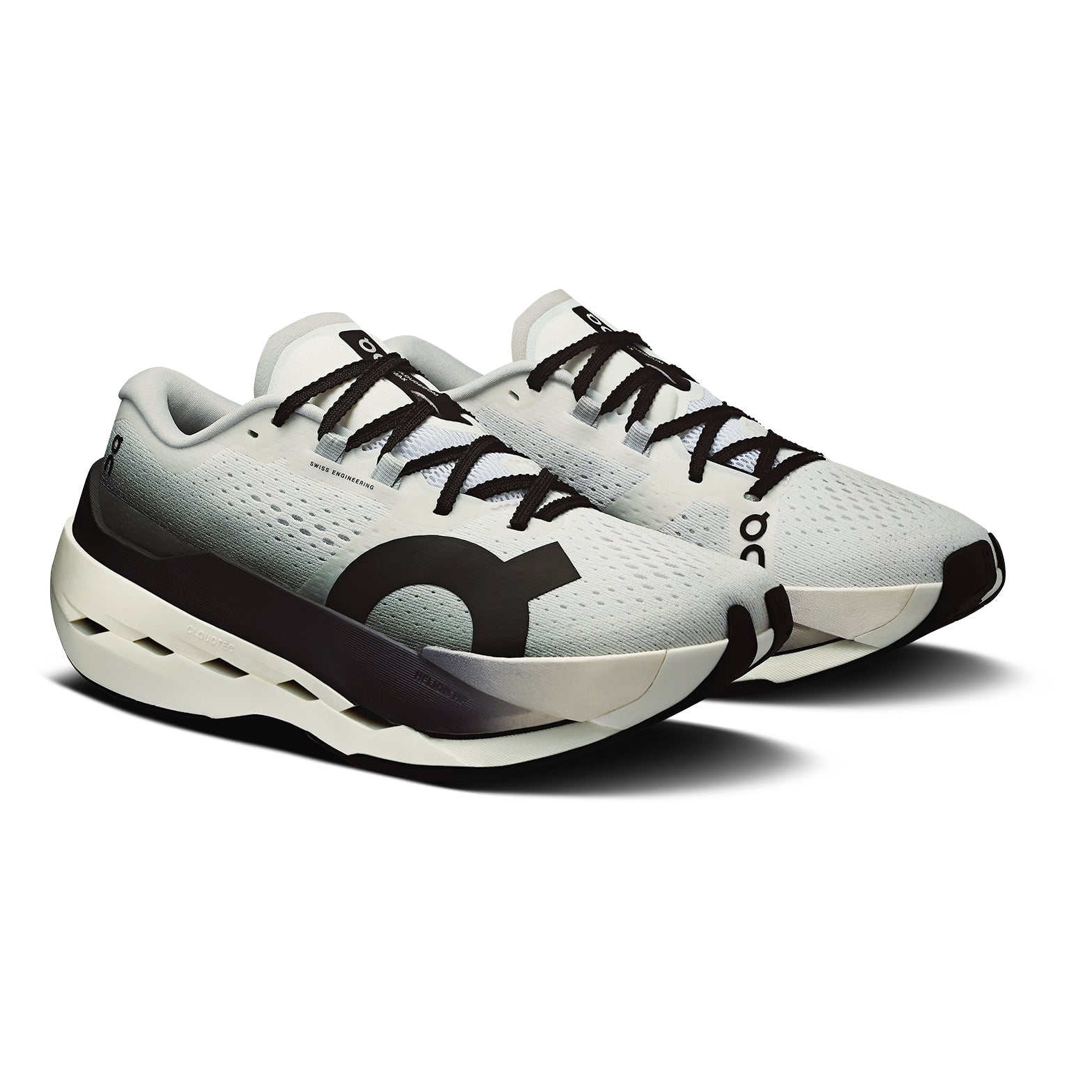 Women's Cloudboom Max White / Black - Achilles Heel