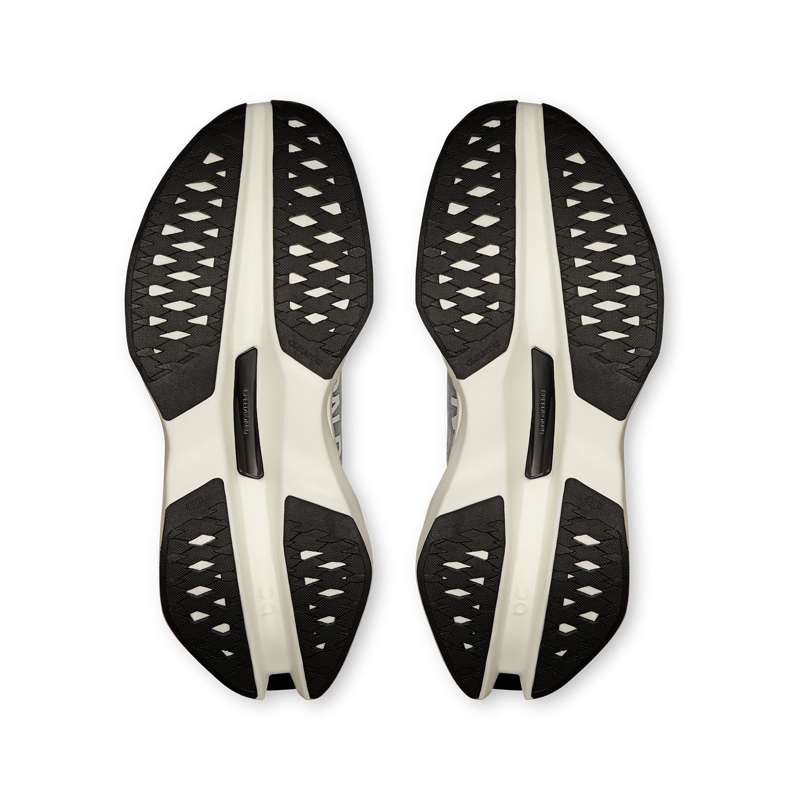Women's Cloudboom Max White / Black - Achilles Heel
