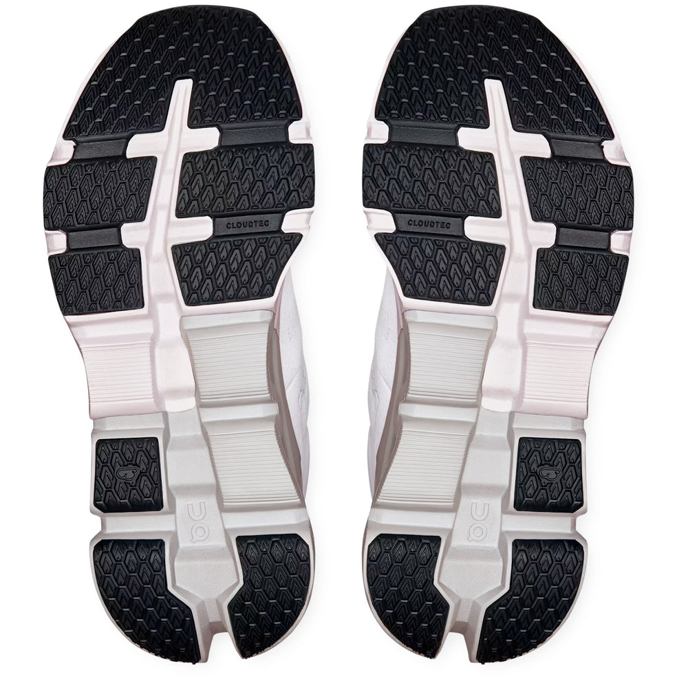 On Women's Cloudflyer 5 Running Shoes White / Glacier - achilles heel