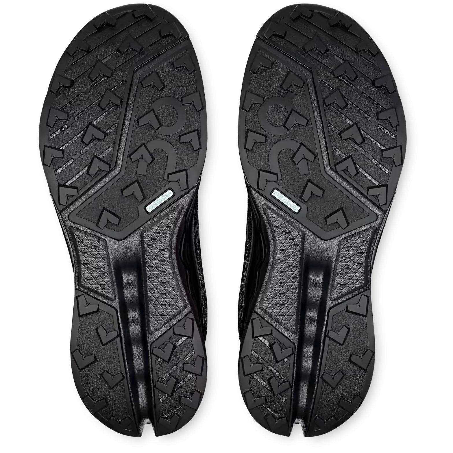Women's Cloudsurfer Trail 2 Waterproof Running Shoes Black / Black - Achilles Heel