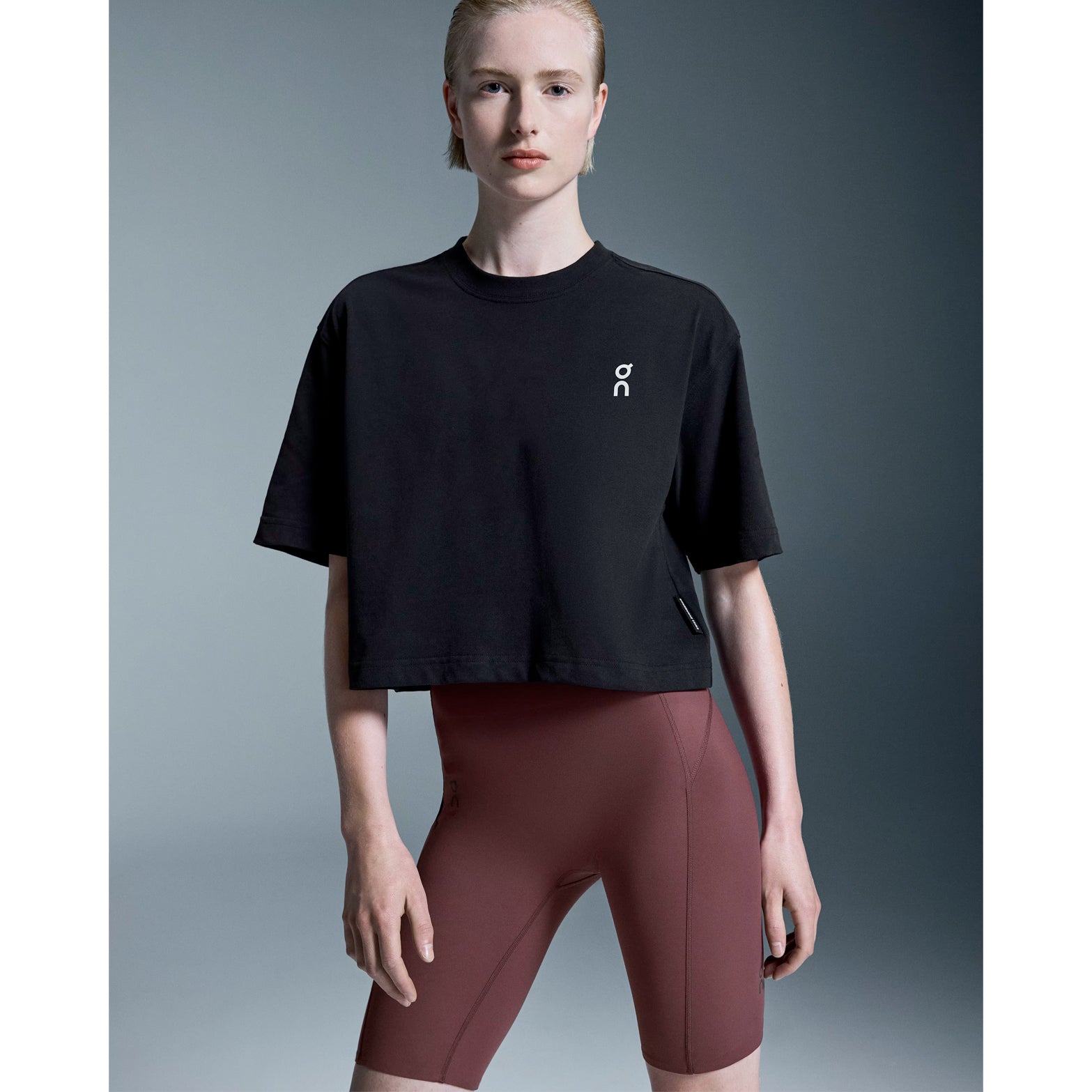 Women's Club Boxy-T Black - Achilles Heel