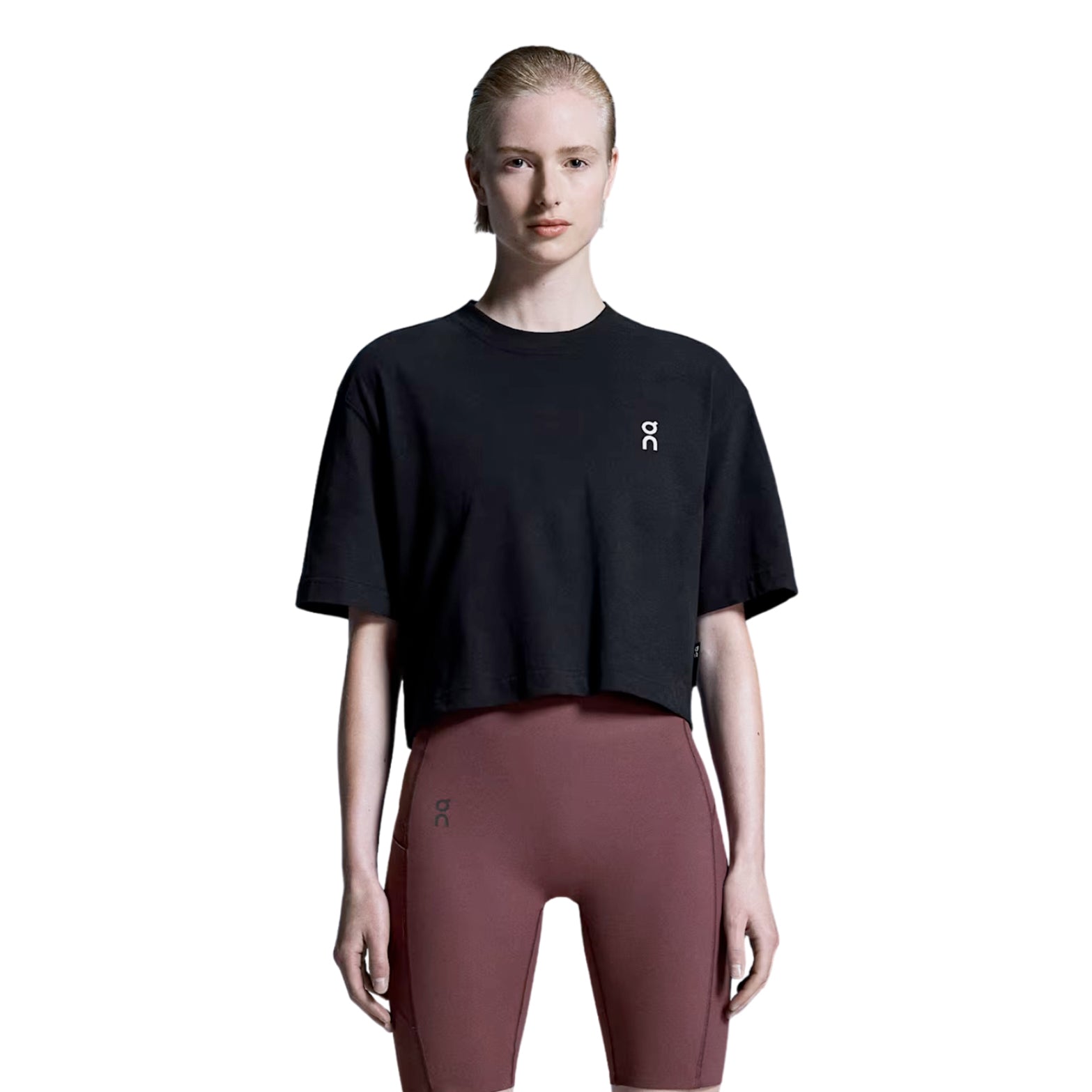 Women's Club Boxy-T Black - Achilles Heel