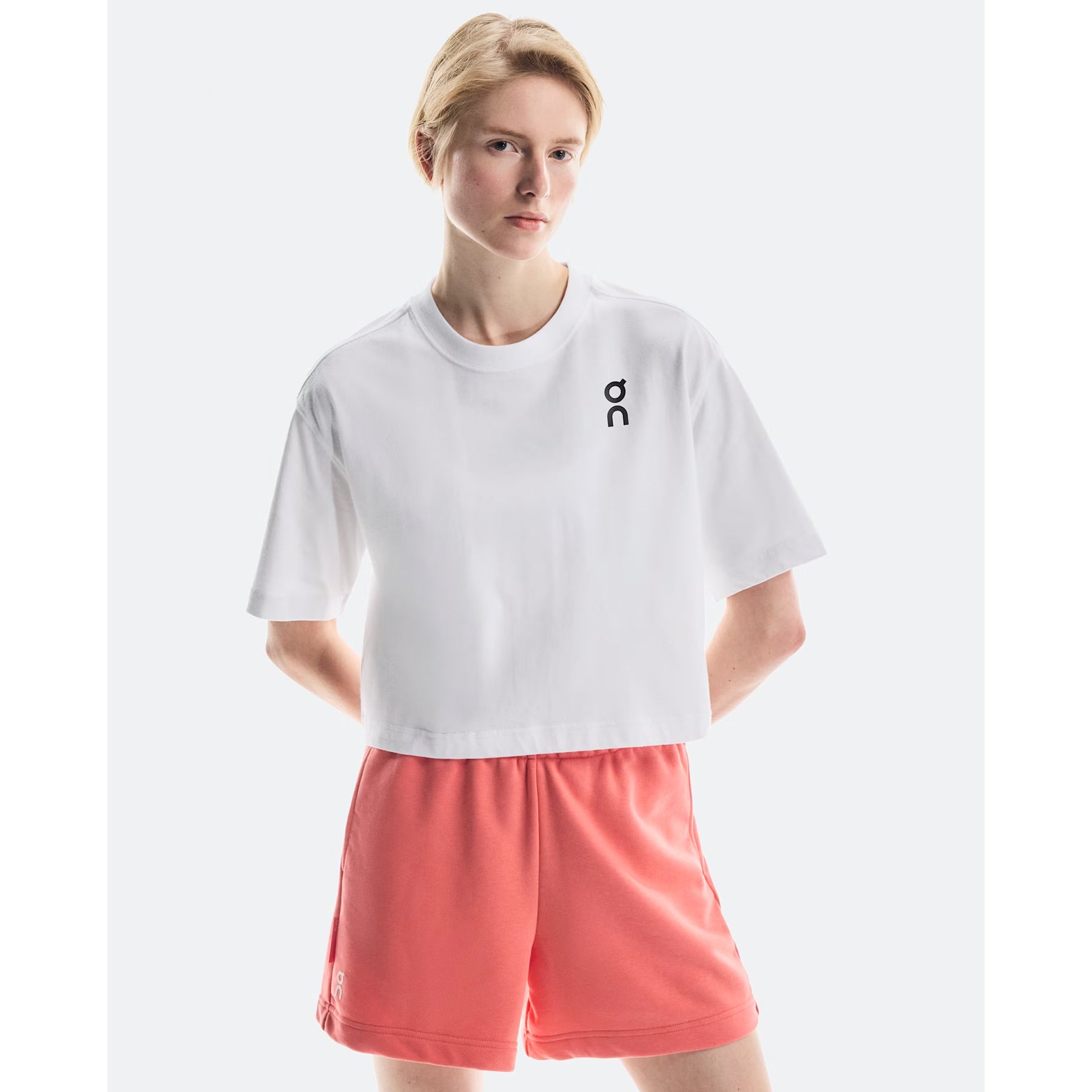 Women's Club Boxy-T White - Achilles Heel