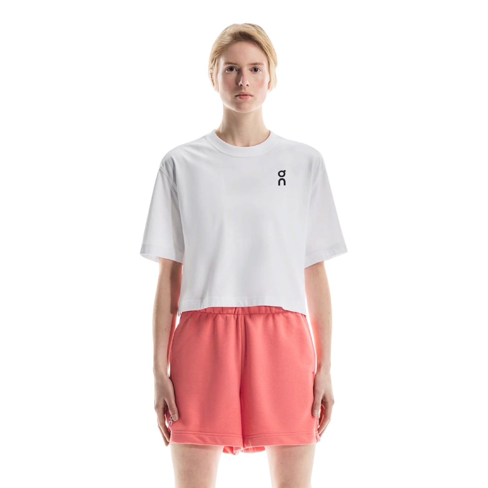 Women's Club Boxy-T White - Achilles Heel