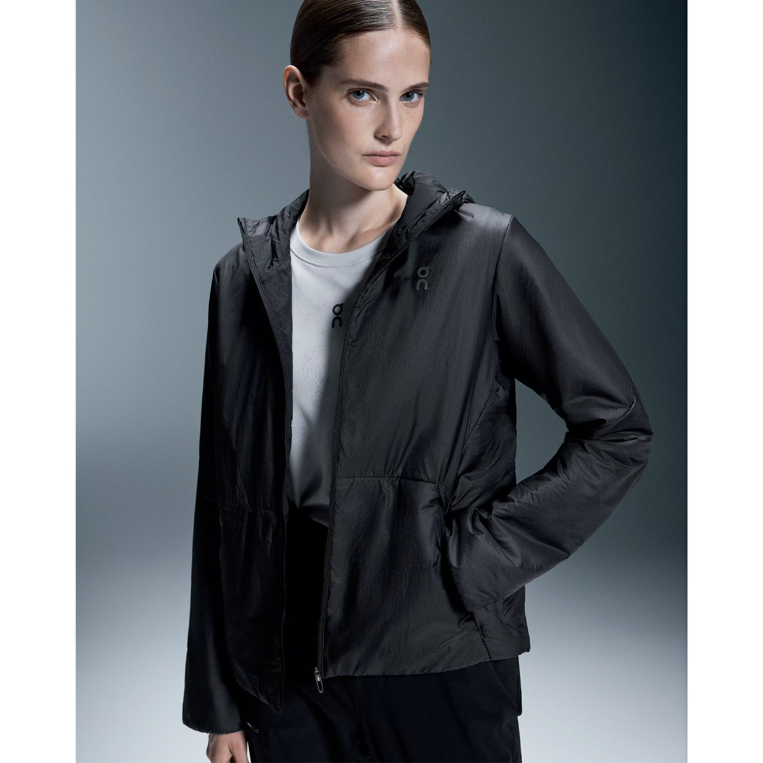 Women's Trek Jacket Insulated Black - Achilles Heel
