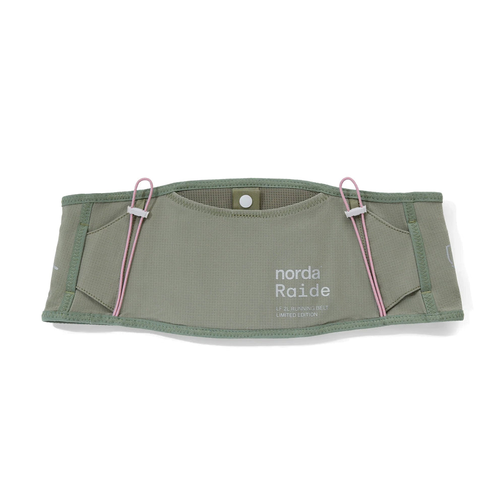 Raide x Norda LF 2L Running Belt Sage - achilles heel