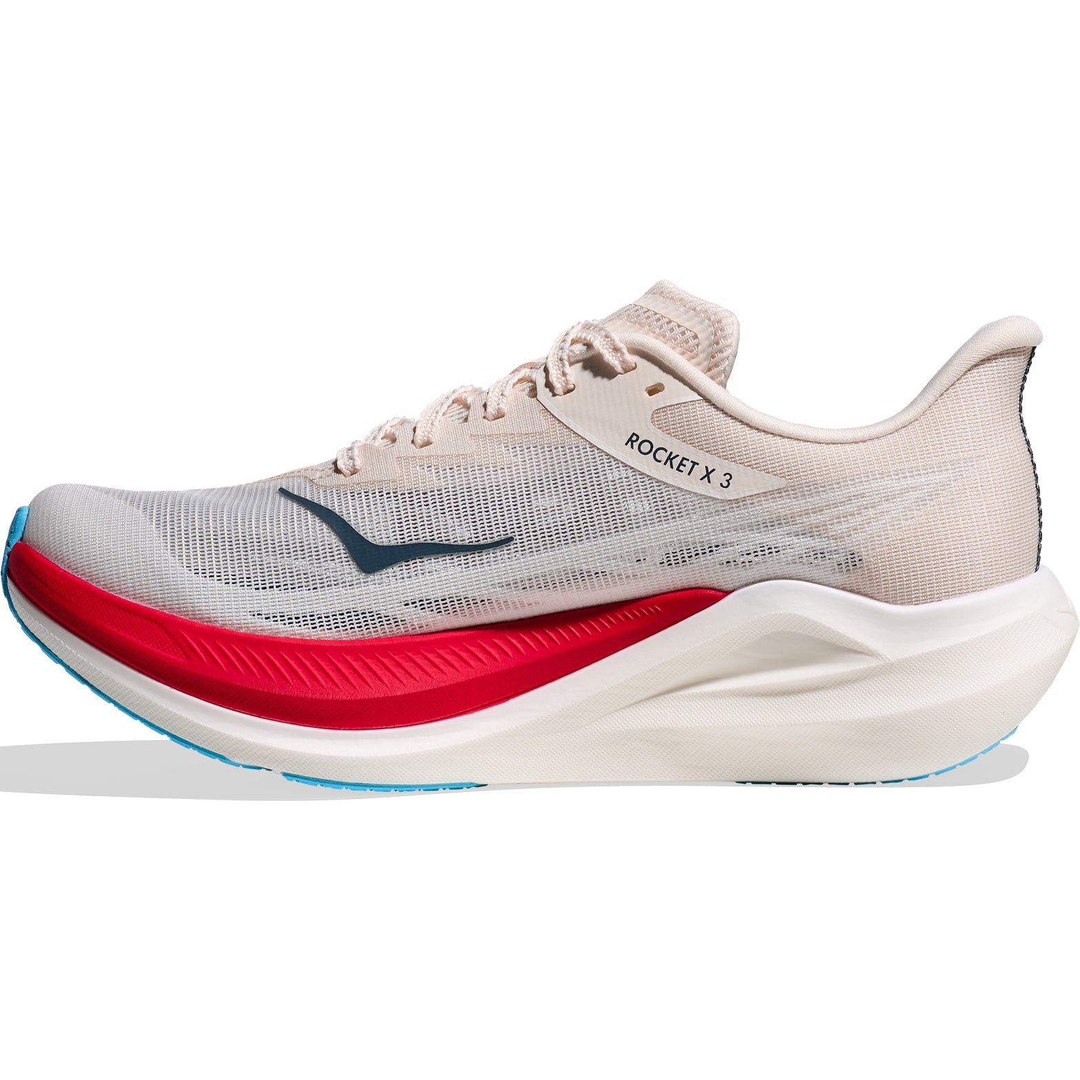Hoka Rocket X 3 Running Shoes Alabaster / Frost at Achilles Heel