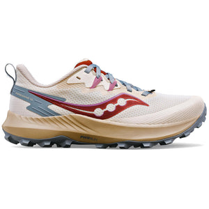 Saucony Women's Peregrine 14 Trail Running Shoes Dew / Orchid - achilles heel