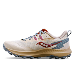 Saucony Women's Peregrine 14 Trail Running Shoes Dew / Orchid - achilles heel