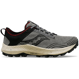 Saucony Men's Peregrine RFG Trail Running Shoes Shadow / Black - achilles heel