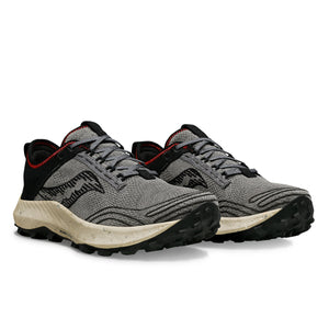 Saucony Men's Peregrine RFG Trail Running Shoes Shadow / Black - achilles heel