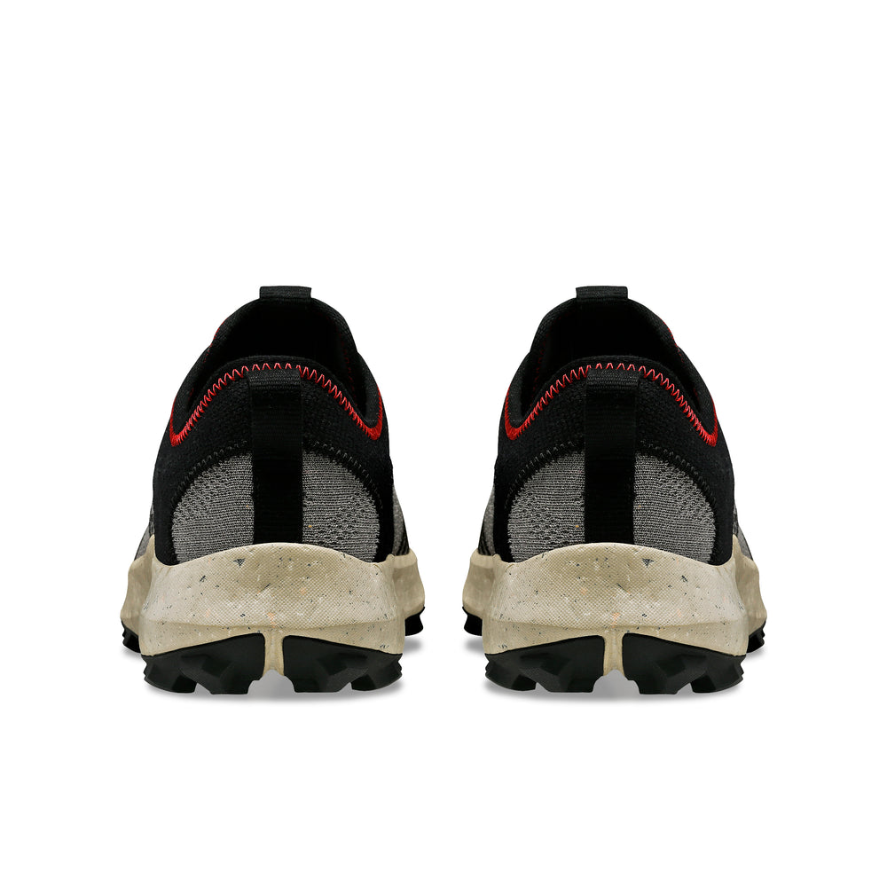Saucony Men's Peregrine RFG Trail Running Shoes Shadow / Black - achilles heel