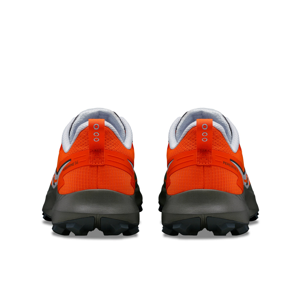 Saucony Men's Peregrine 14 Trail Running Shoes Pepper / Bough - achilles heel