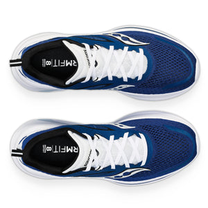 Saucony Men's Omni 22 Running Shoes Tide / White - achilles heel