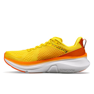 Saucony Men's Guide 17 Running Shoes Pepper / Canary - achilles heel