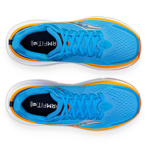 Saucony Men's Guide 17 Running Shoes Viziblue / Peel - achilles heel