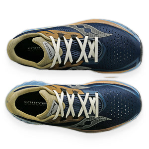 Saucony Men's Endorphin Speed 4 Running Shoes Navy / Elm - achilles heel