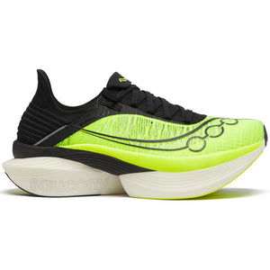Saucony Endorphin Elite 2 Running Shoes Citron / Black - achilles heel