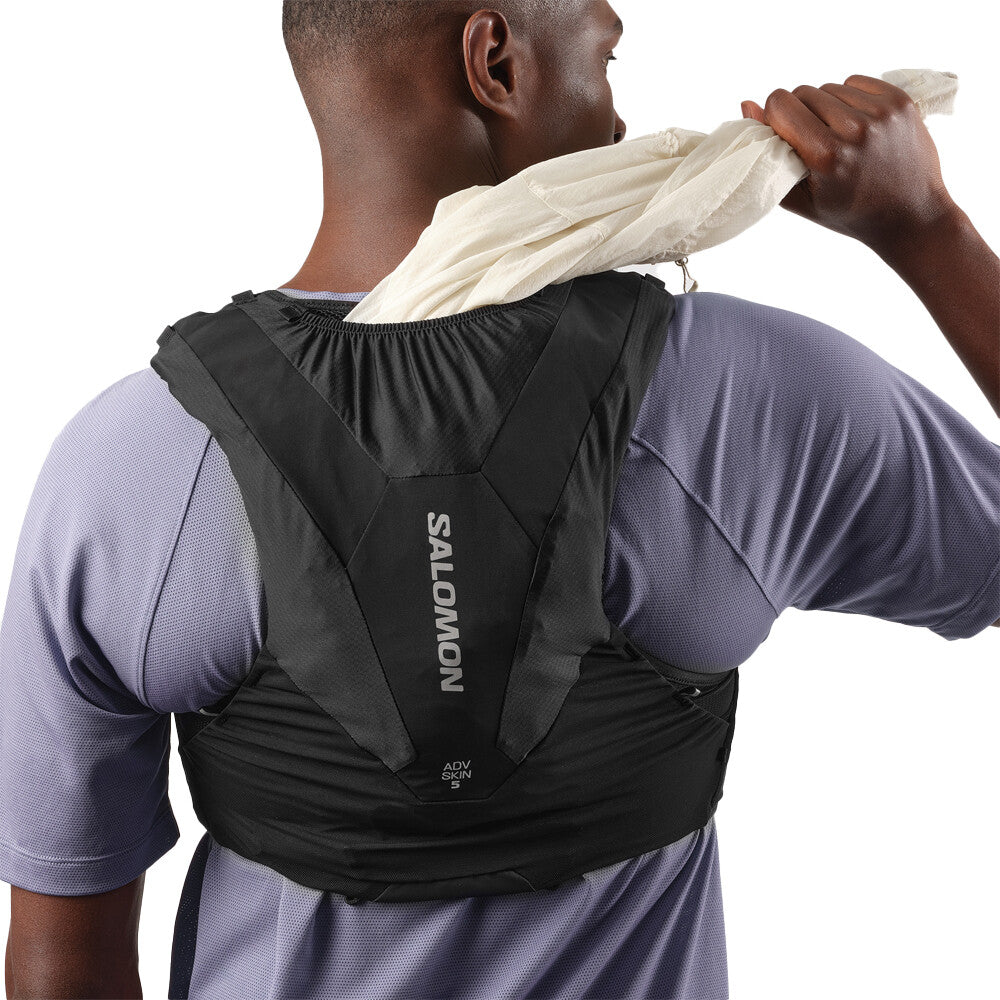 Salomon Advance Skin 5 Set Running Vest Black - Achilles Heel