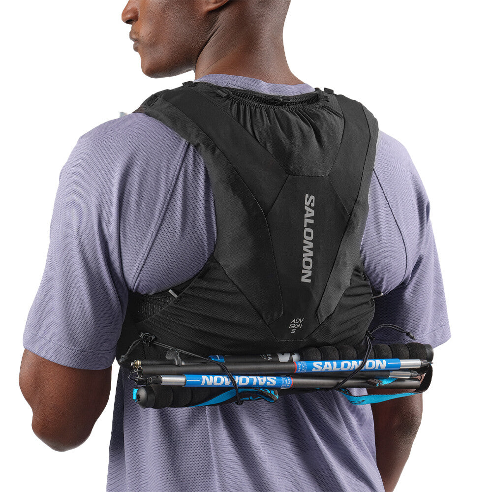 Salomon Advance Skin 5 Set Running Vest Black - Achilles Heel