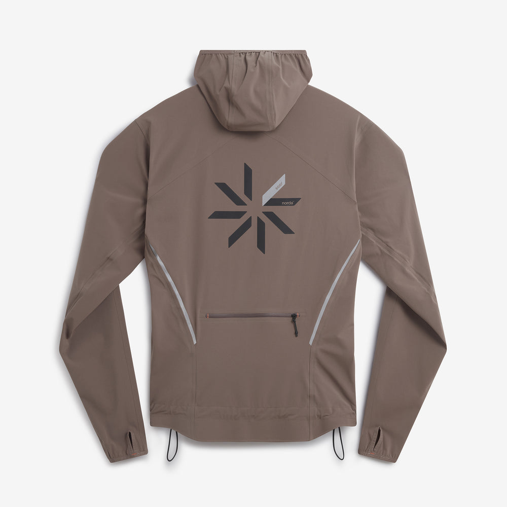 Norda x Soar Winter Anorak Deep Taupe - achilles heel