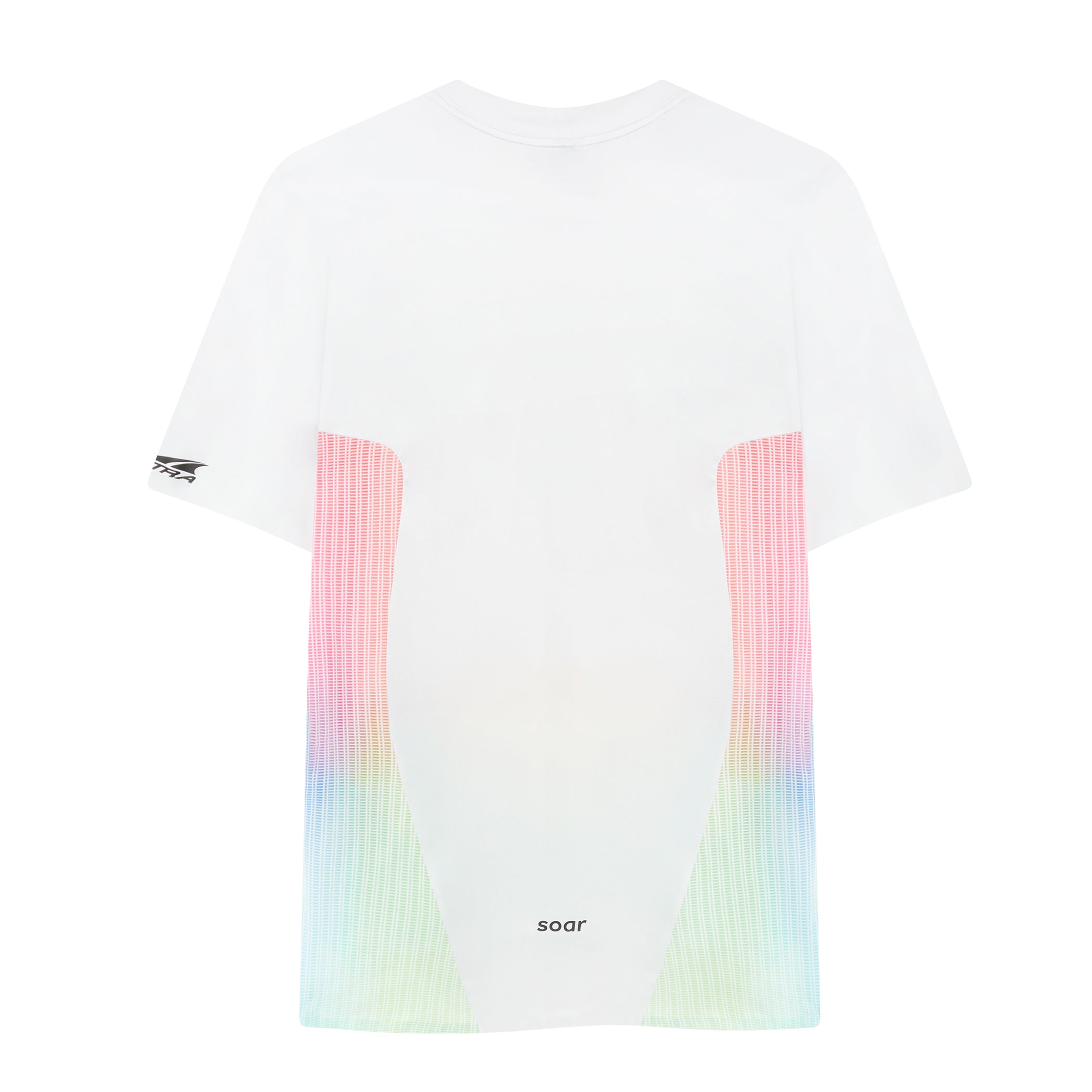 x Altra Women's Trail Race Tee Rainbow / Grey - Achilles Heel