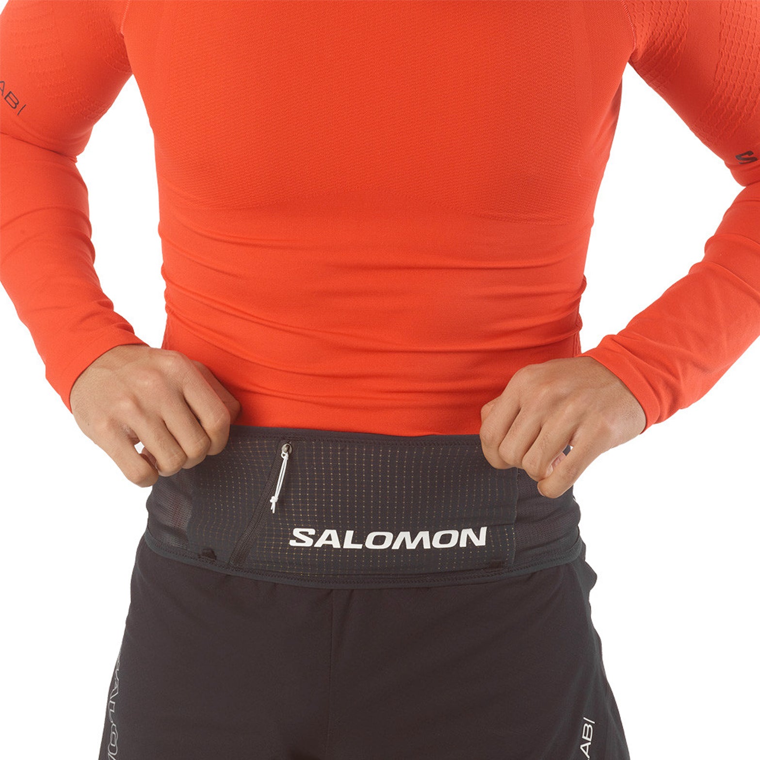 S/Lab Belt Black / White - Achilles Heel