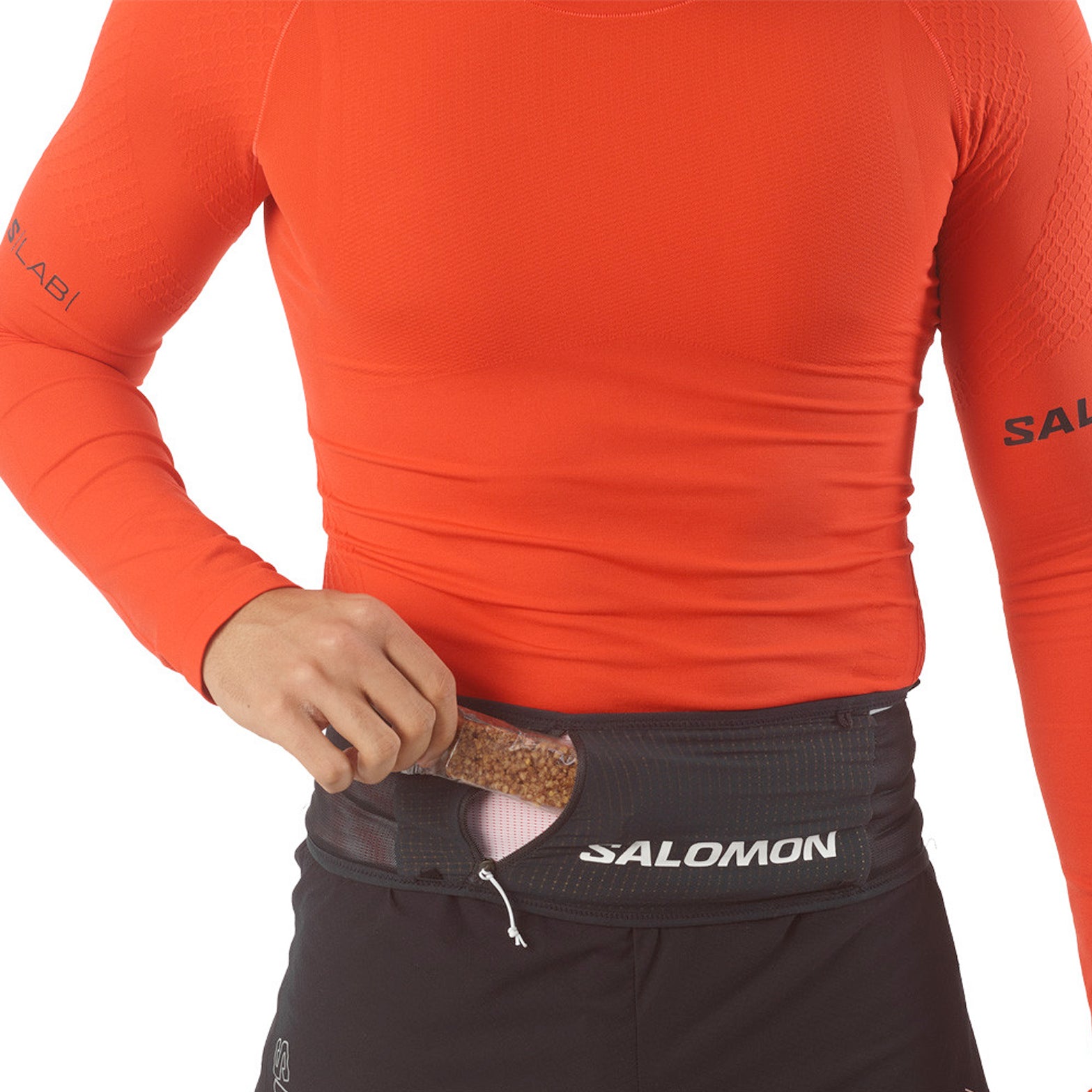 S/Lab Belt Black / White - Achilles Heel