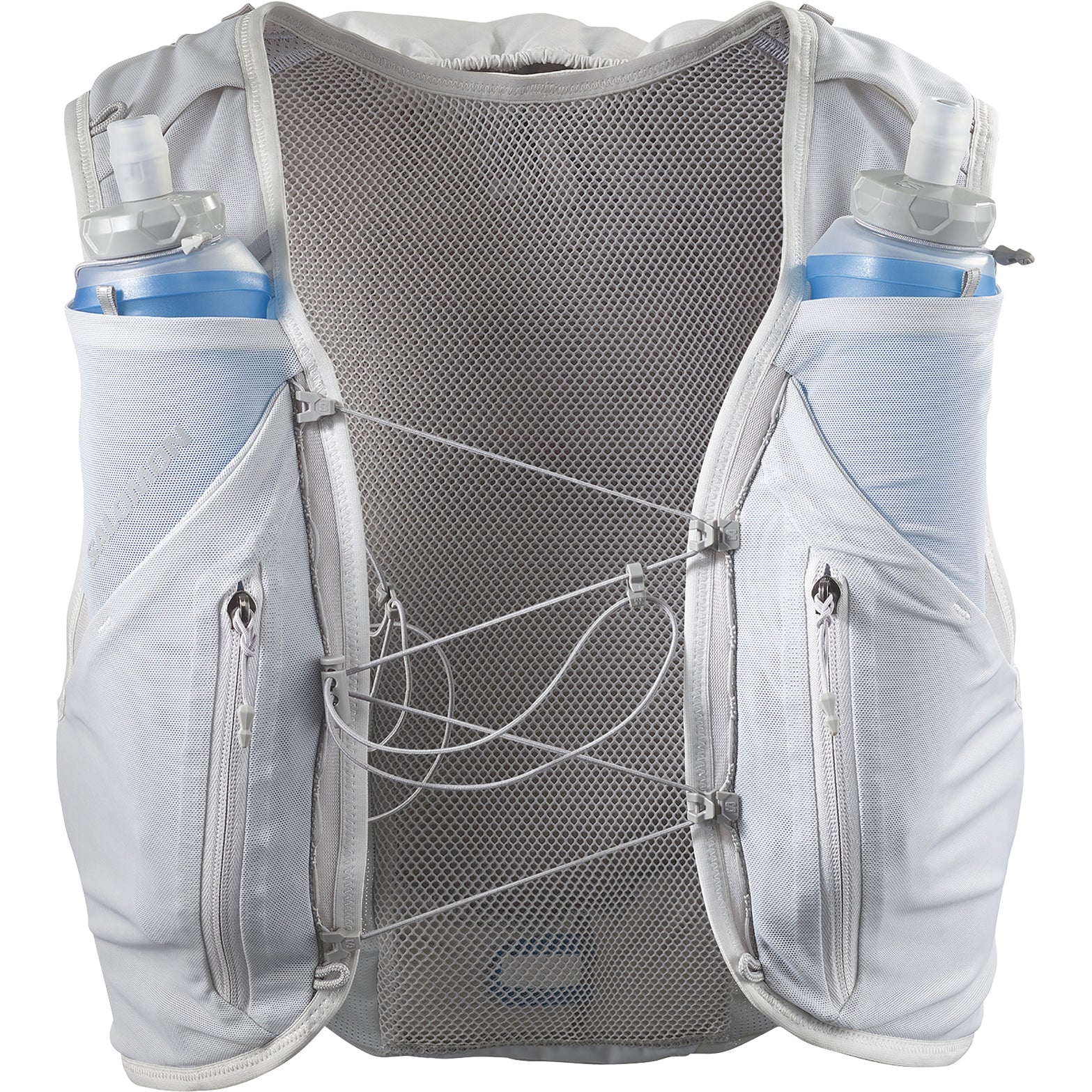 x Mental Athletic Advance Skin 12 Set Running Vest Lunar Rock / White / Alloy
