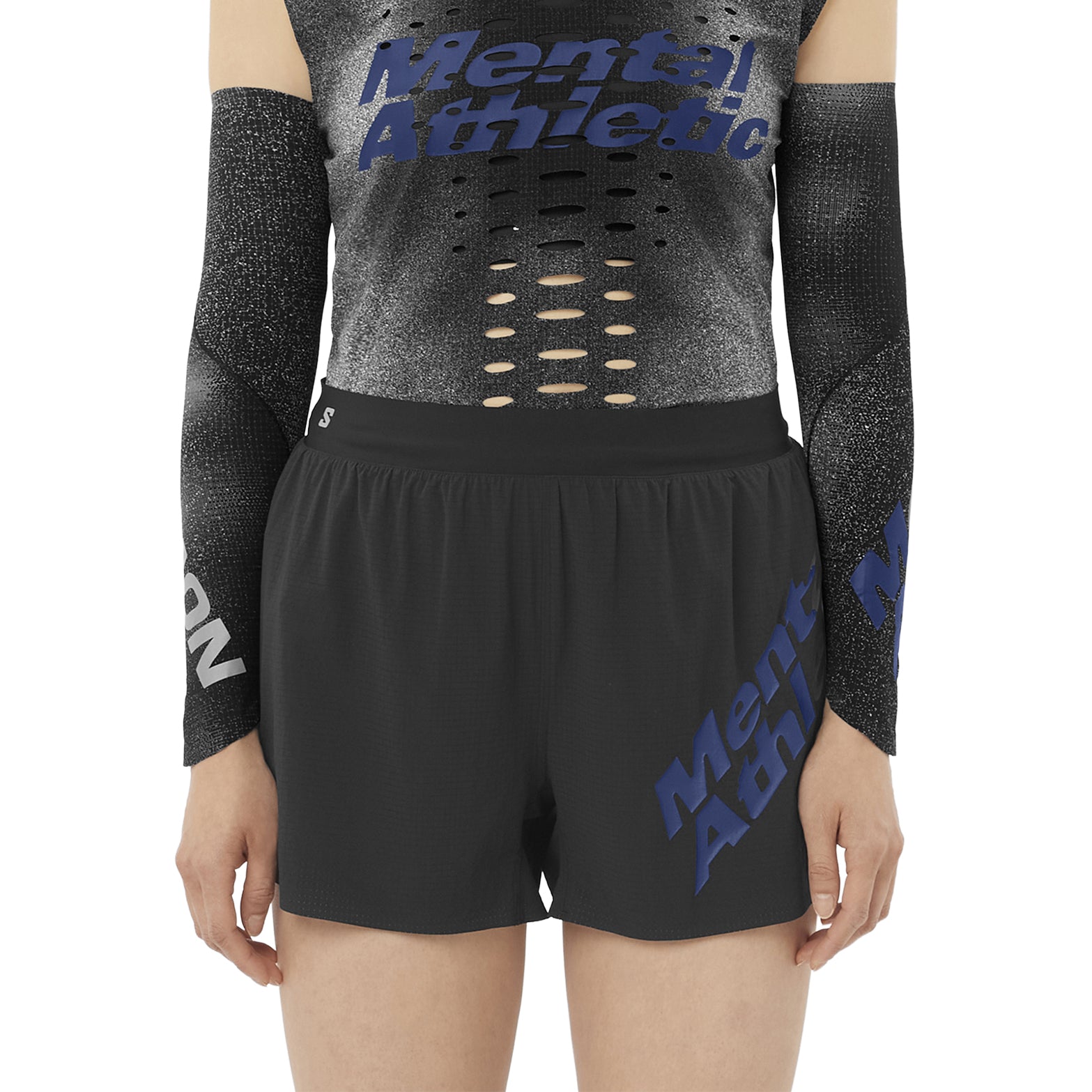 x Mental Athletic Arm Sleeves Deep Black