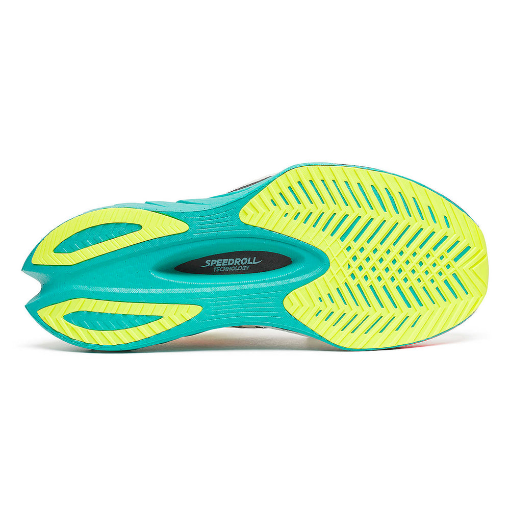 Saucony Men's Endorphin Pro 4 Running Shoes White / Mutant - achilles heel