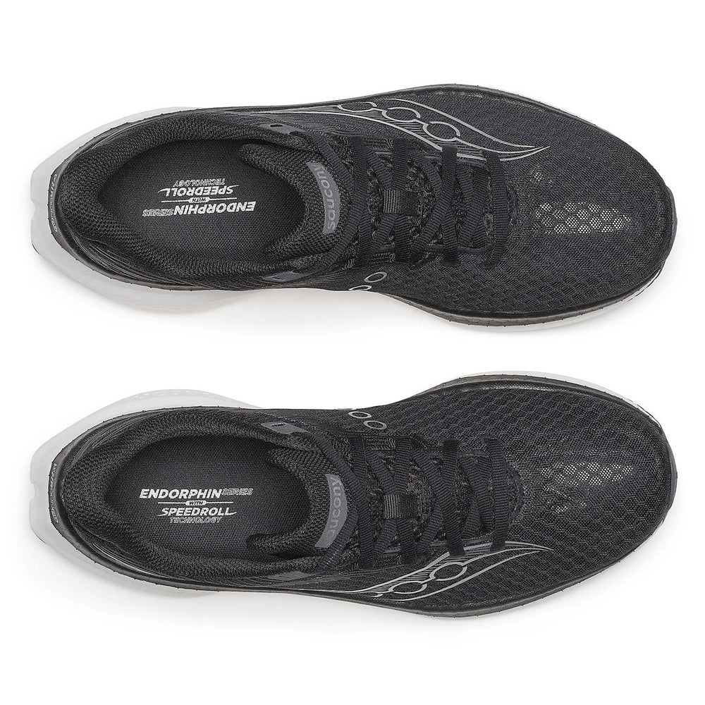 Saucony Men's Endorphin Speed 5 Running Shoes Black / White - Achilles Heel