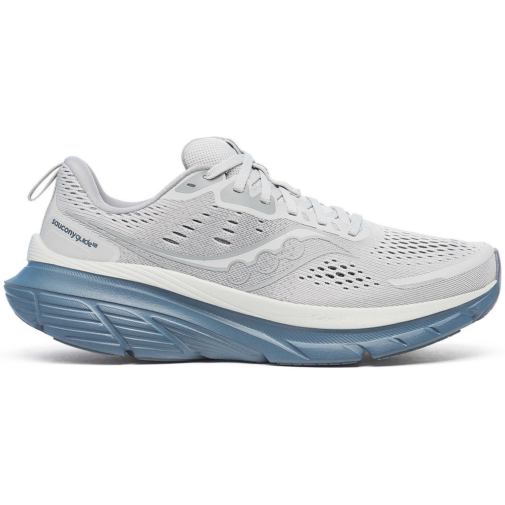 Saucony Men's Guide 18 Running Shoes Fossil / Dusk - achilles heel