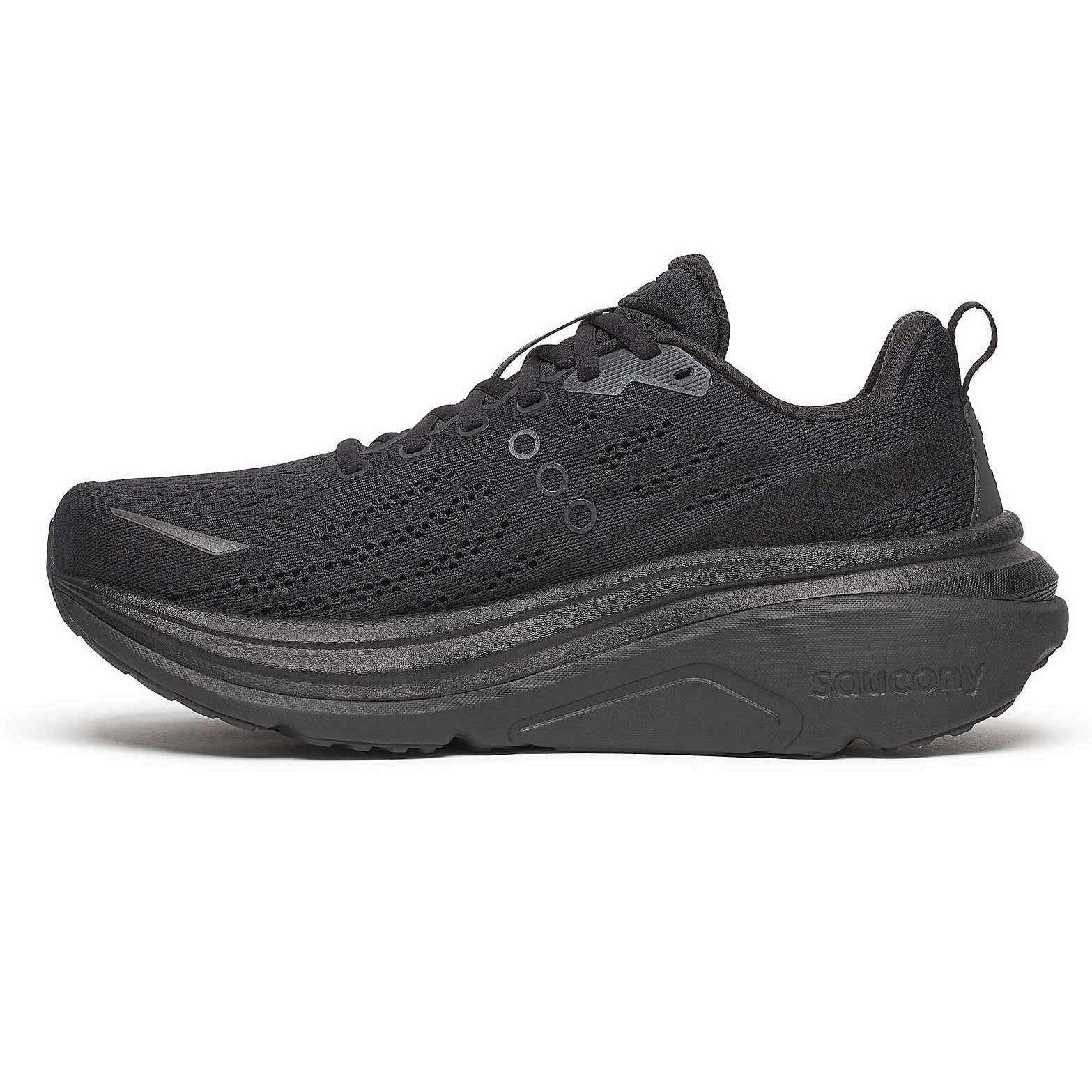 Men's Hurricane 25 Running Shoes Triple Black - Achilles Heel
