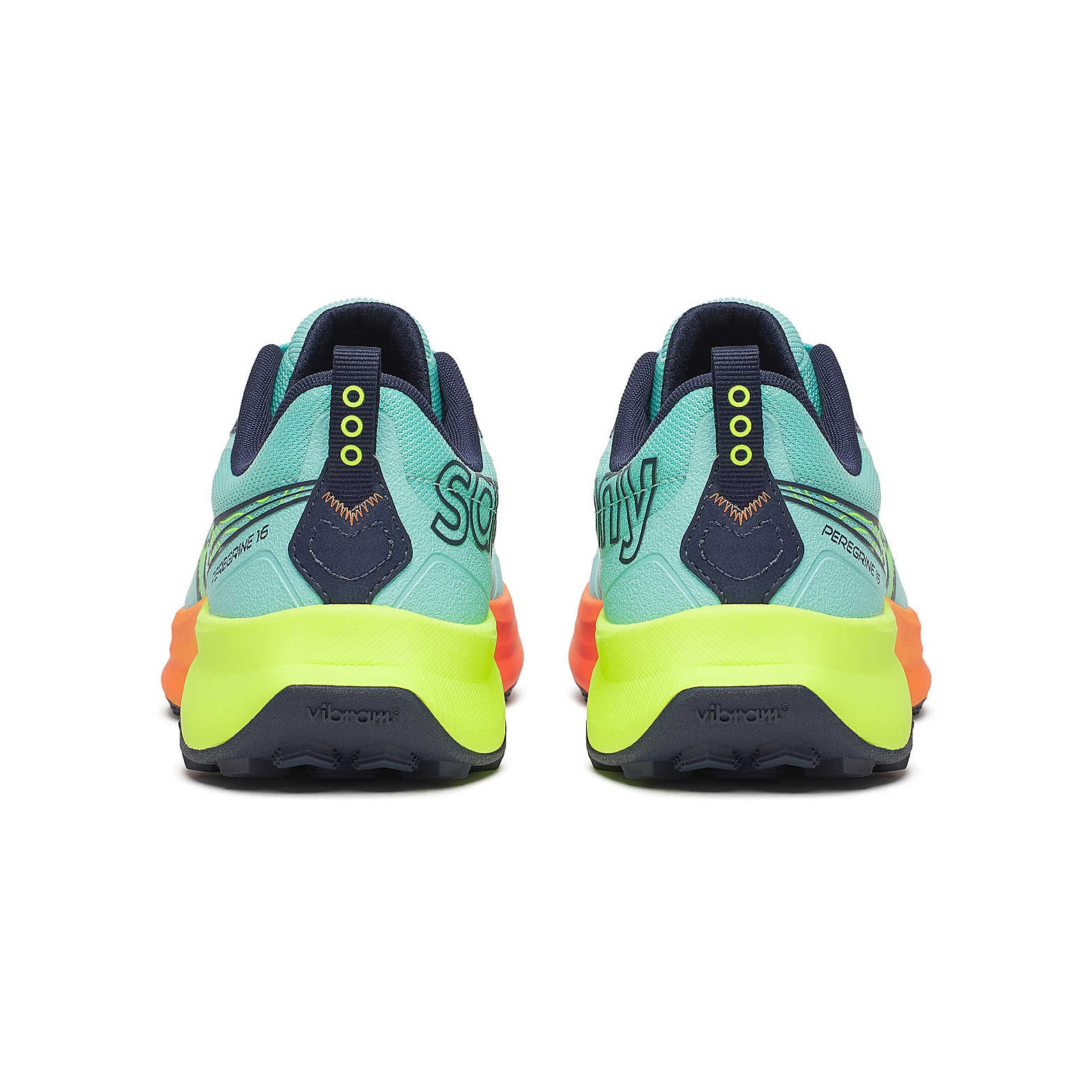 Men's Peregrine 16 Trail Running Shoe Splash / Citron