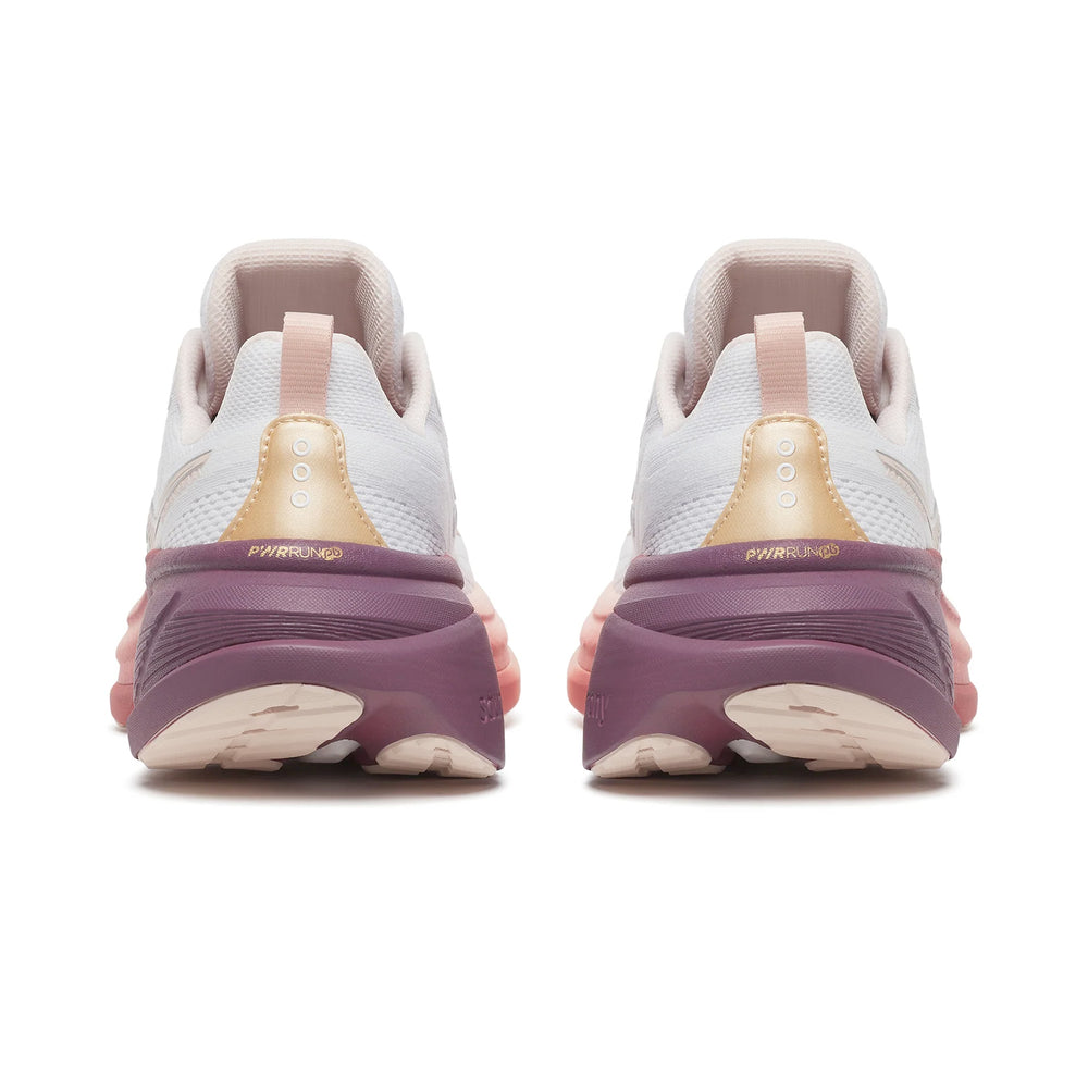 Saucony Women's Hurricane 25 Running Shoes White / Cameo - achilles heel