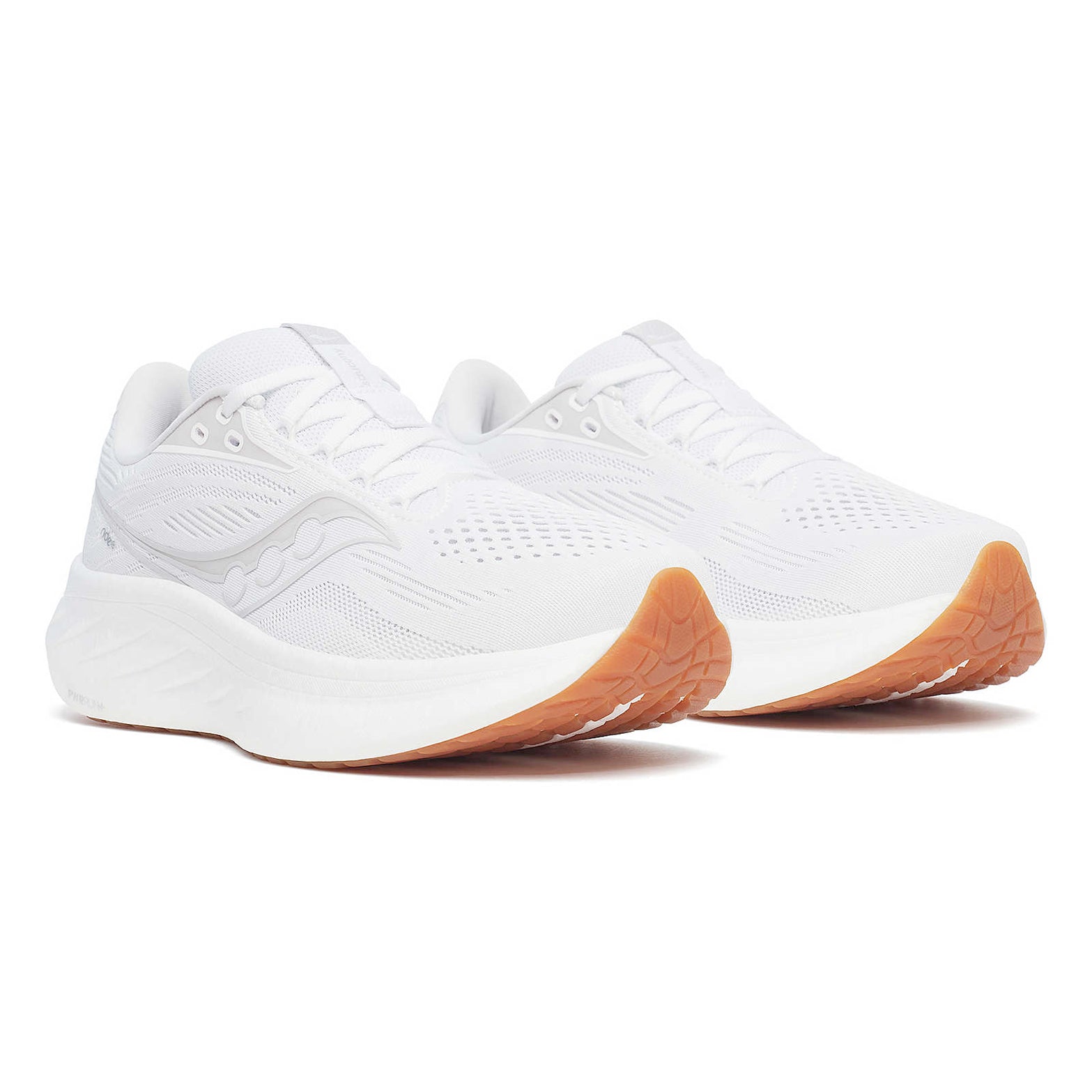 Women's Ride 18 Running Shoes White / Gum - Achilles Heel