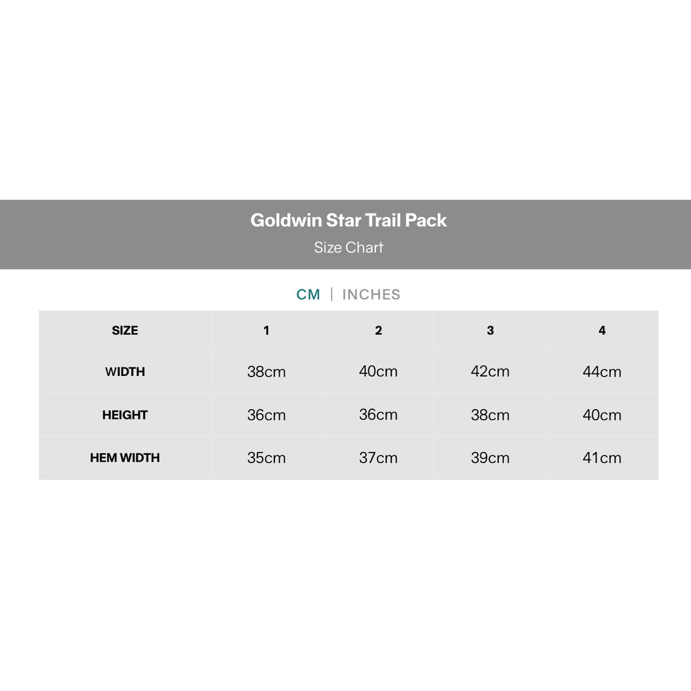 Goldwin Star Trail Pack Marinwood Green - achilles heel
