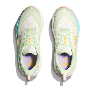 Hoka Women's Skyflow Running Shoes Luna Moth / White - achilles heel