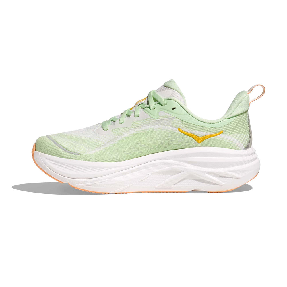 Hoka Women's Skyflow Running Shoes Luna Moth / White - achilles heel
