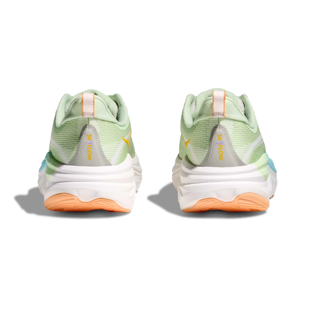 Hoka Women's Skyflow Running Shoes Luna Moth / White - achilles heel